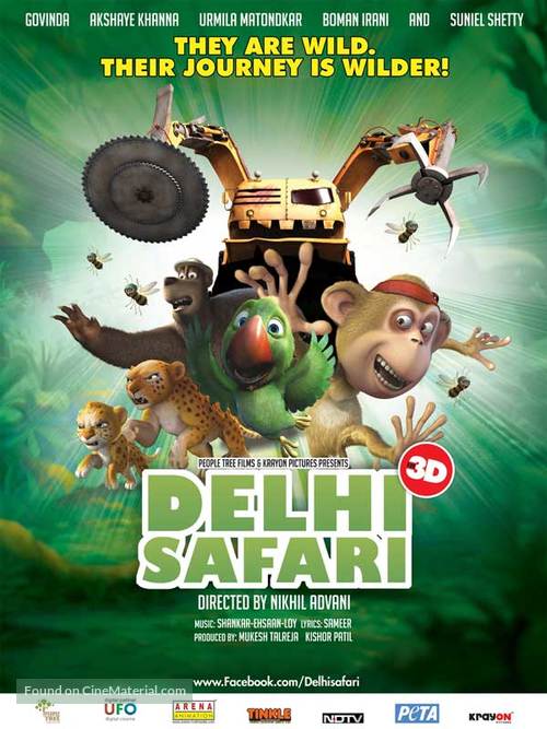 Delhi Safari - Movie Poster