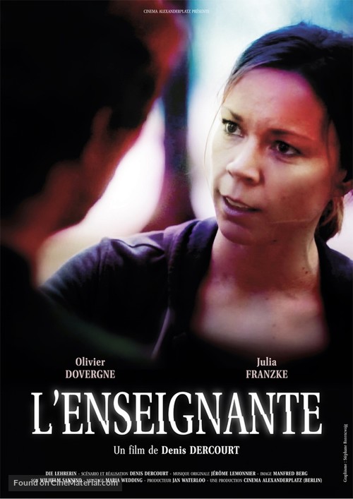 L&#039;Enseignante - French Movie Poster
