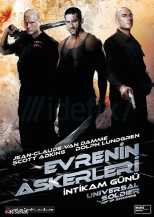 Universal Soldier: Day of Reckoning - Turkish DVD movie cover