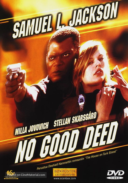 No Good Deed - Finnish DVD movie cover