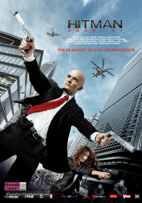 Hitman: Agent 47 - Romanian Movie Poster