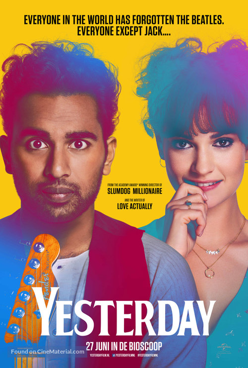 Yesterday - Dutch Movie Poster