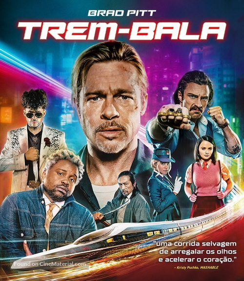 Bullet Train - Brazilian Blu-Ray movie cover