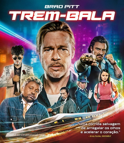 Bullet Train - Brazilian Blu-Ray movie cover