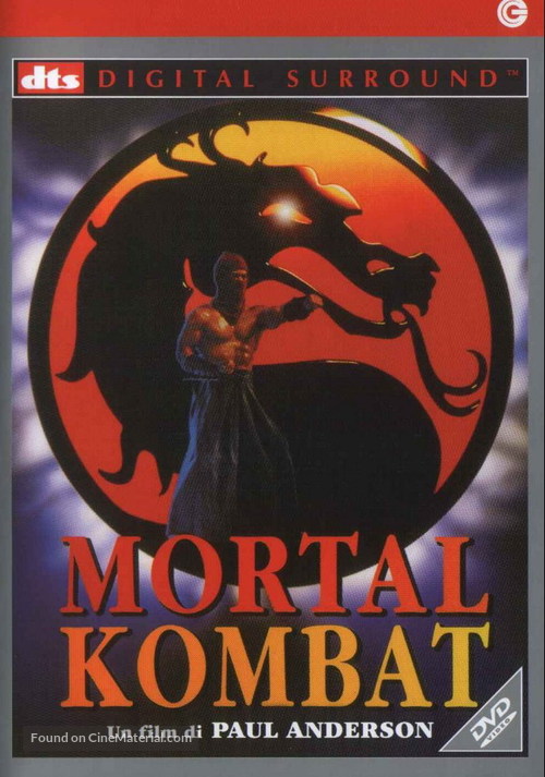 Mortal Kombat - Italian DVD movie cover