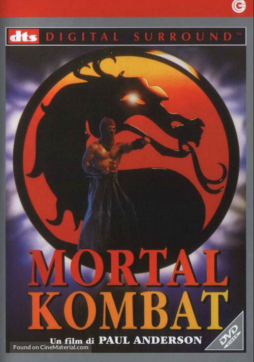 Mortal Kombat - Italian DVD movie cover