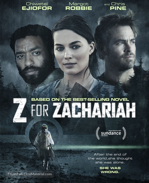 Z for Zachariah - Blu-Ray movie cover