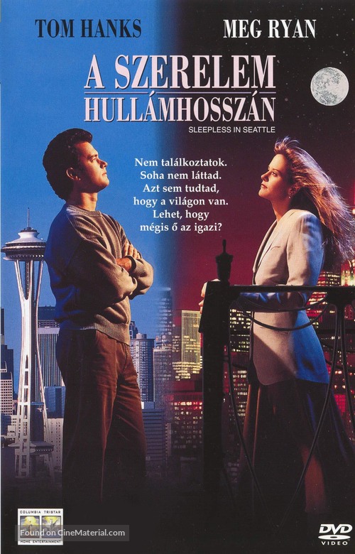 Sleepless In Seattle - Hungarian DVD movie cover