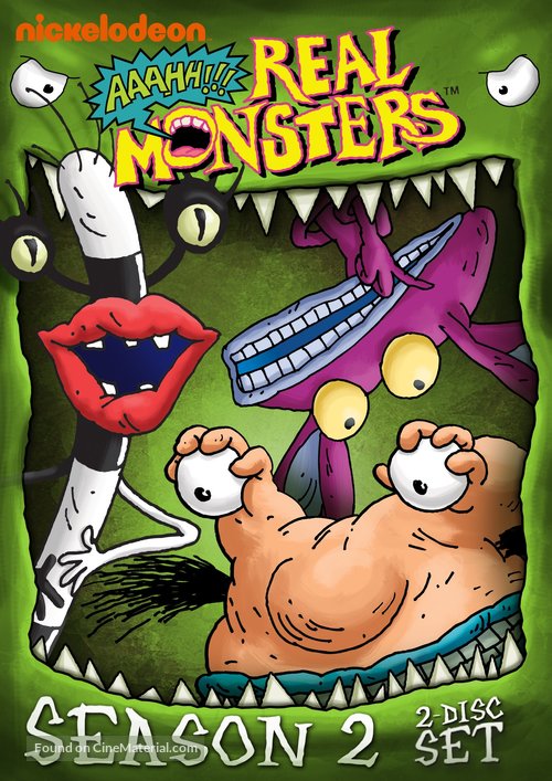 &quot;Aaahh!!! Real Monsters&quot; - DVD movie cover