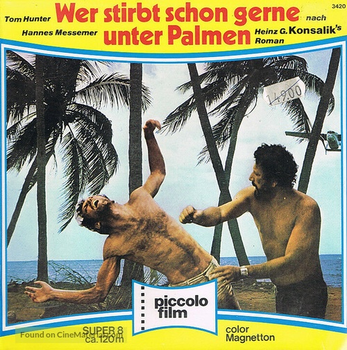 Wer stirbt schon gerne unter Palmen? - German Movie Cover