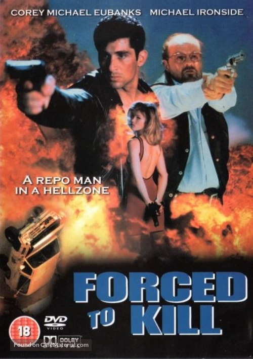 Forced to Kill - British DVD movie cover