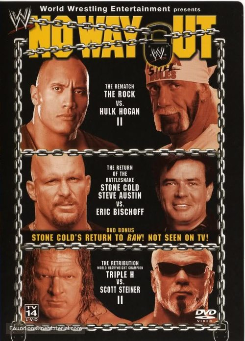 WWE No Way Out - DVD movie cover