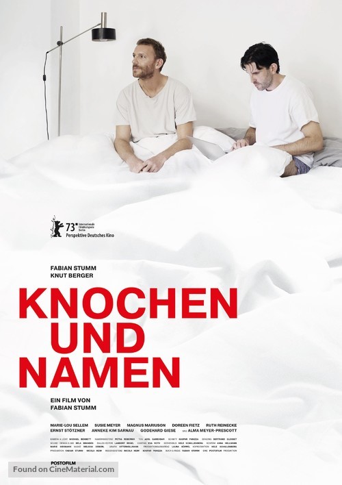 Knochen und Namen - German Movie Poster