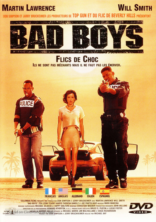 Bad Boys - French Movie Cover