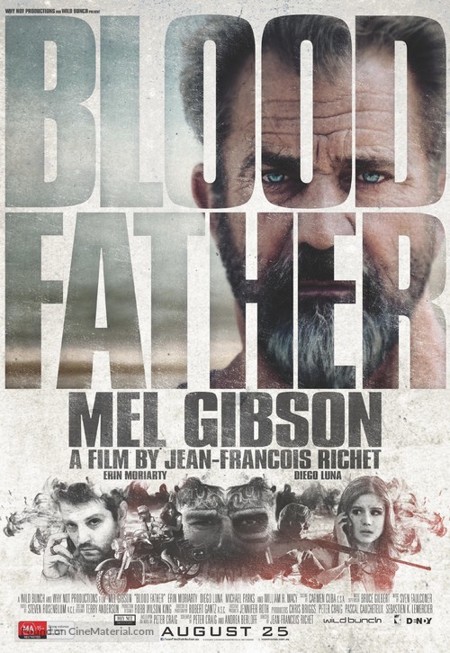 Blood Father - Australian Movie Poster