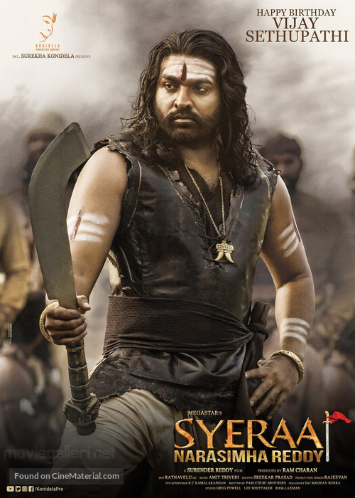 Sye Raa Narasimha Reddy - Indian Movie Poster