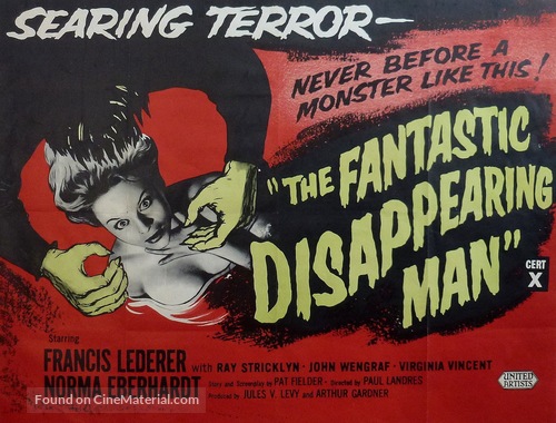 1958 Movie Poster The Return Of Dracula