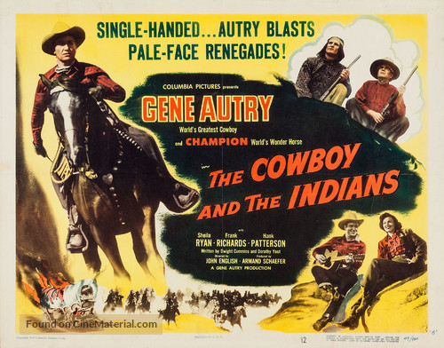 The Cowboy and the Indians - Movie Poster