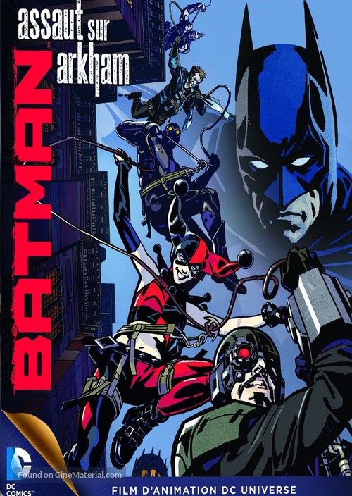 Batman: Assault on Arkham - French DVD movie cover