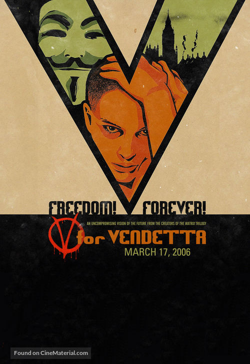 V for Vendetta - Movie Poster