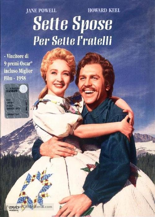 Seven Brides for Seven Brothers - Italian Movie Cover