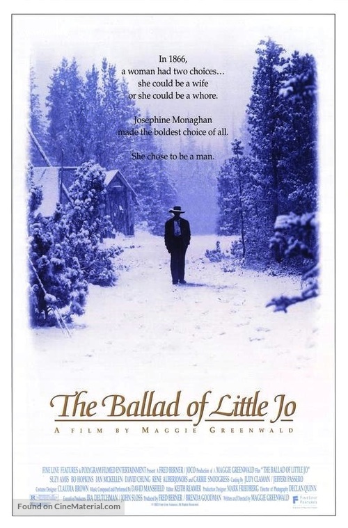 The Ballad of Little Jo - Movie Poster