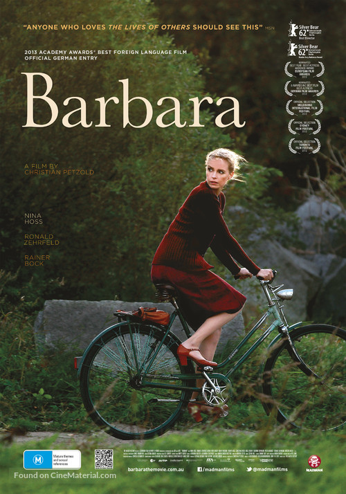 Barbara - Australian Movie Poster