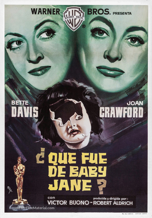 What Ever Happened to Baby Jane? - Spanish Movie Poster