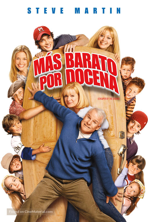 Cheaper by the Dozen - Argentinian DVD movie cover