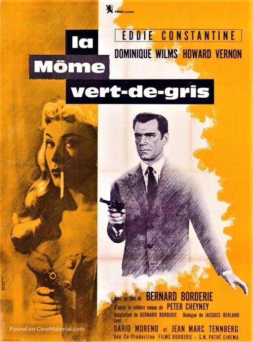 La m&ocirc;me vert de gris - French Movie Poster