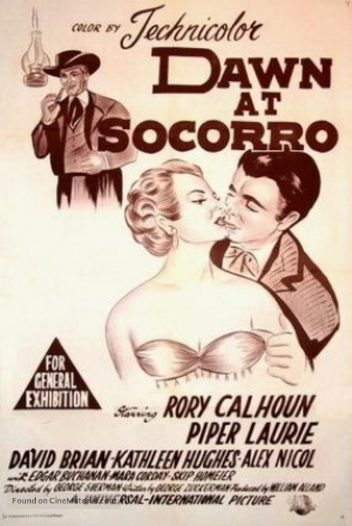 Dawn at Socorro - Australian Movie Poster