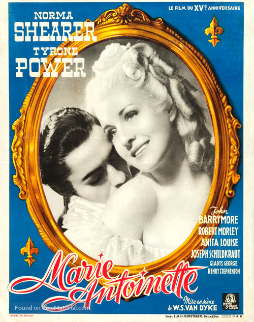 Marie Antoinette - Belgian Movie Poster