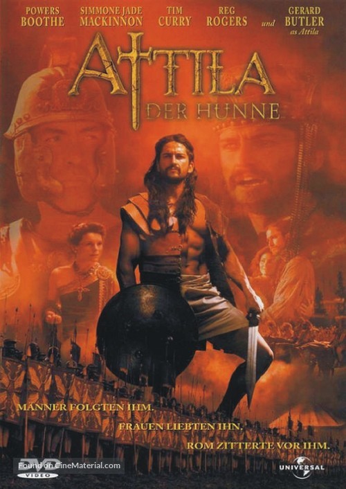 Attila - German DVD movie cover