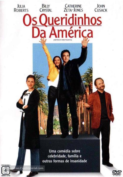 America&#039;s Sweethearts - Brazilian DVD movie cover