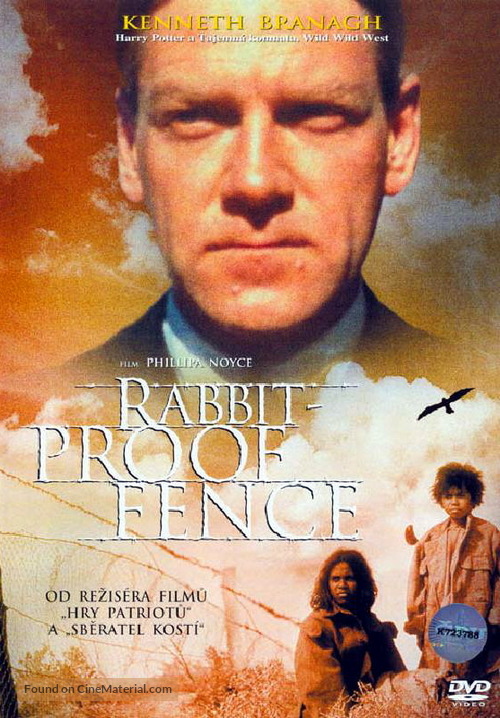 Rabbit Proof Fence - Czech Movie Cover
