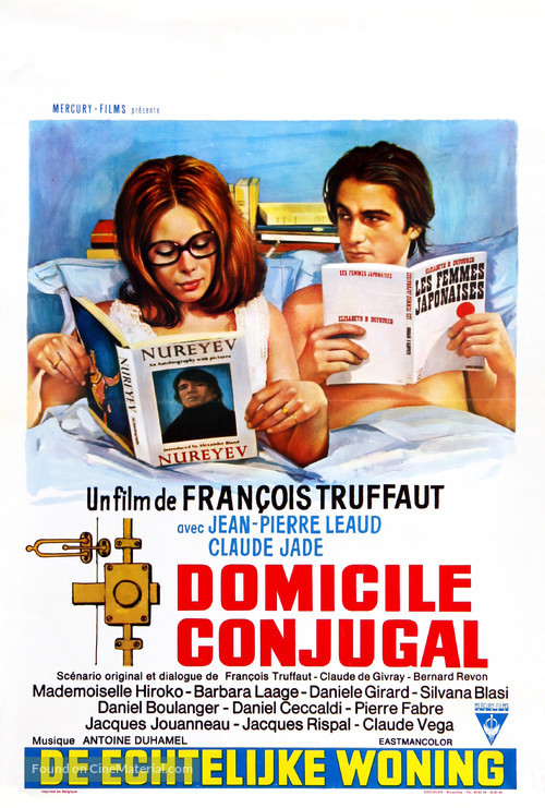 Domicile conjugal - Belgian Movie Poster