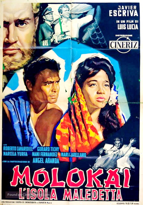 Molokai, la isla maldita - Italian Movie Poster