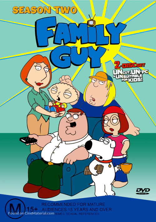 &quot;Family Guy&quot; - Australian DVD movie cover