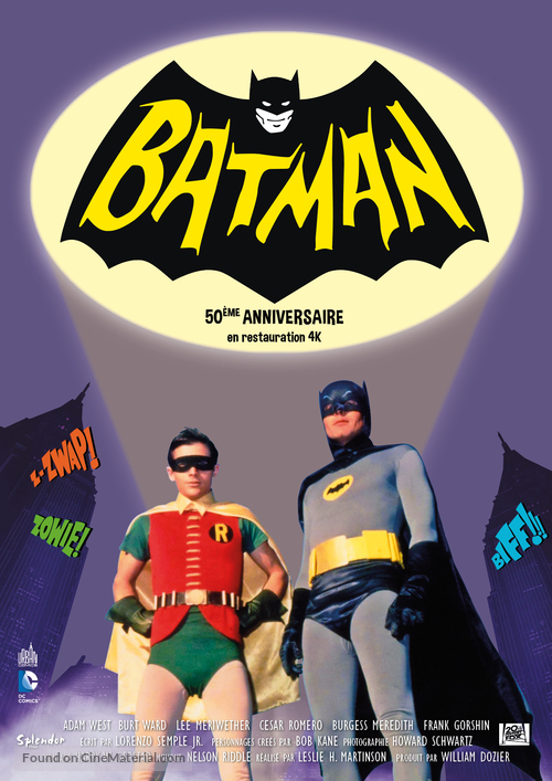 Batman - French Re-release movie poster