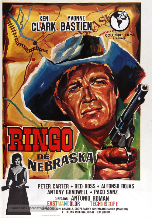 Ringo del Nebraska - Spanish Movie Poster