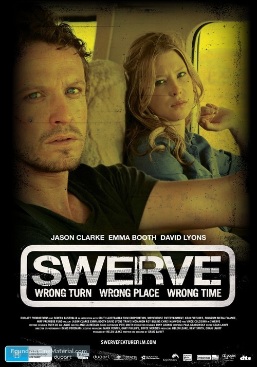 Swerve - Australian Movie Poster