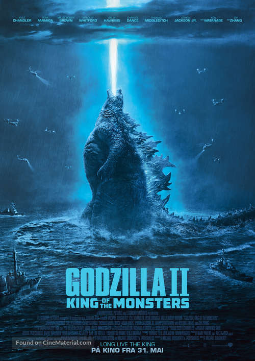 Godzilla: King of the Monsters - Norwegian Movie Poster