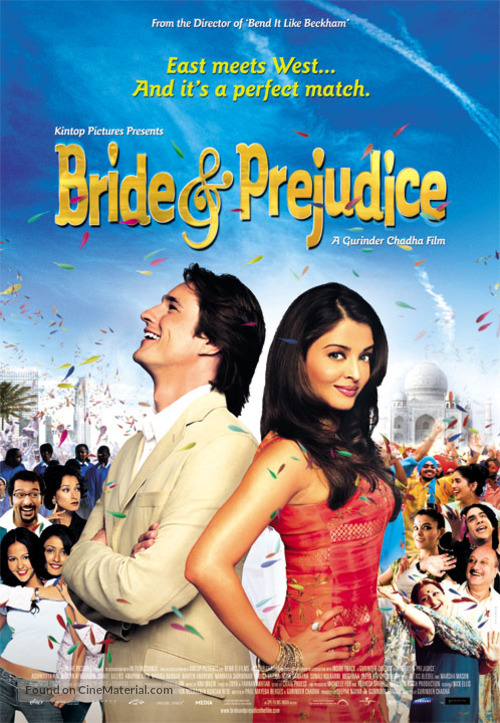 Bride And Prejudice - British Movie Poster