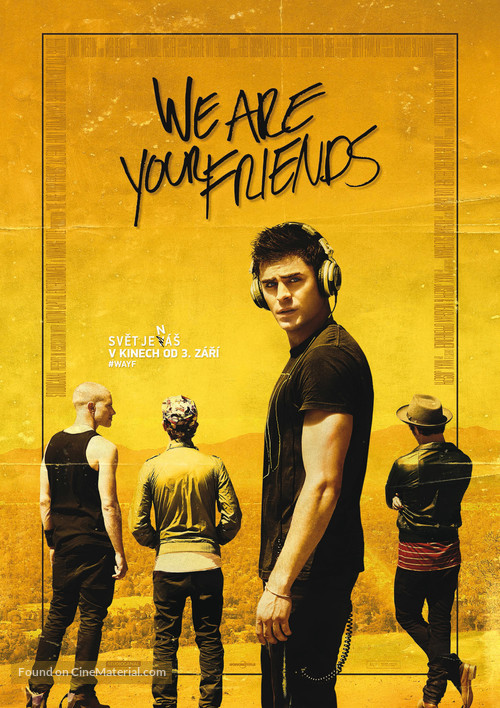 We Are Your Friends - Czech Movie Poster