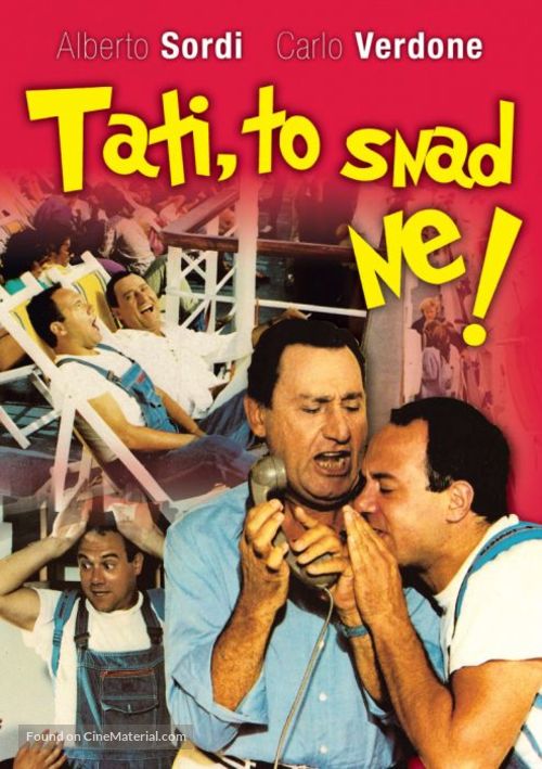 In viaggio con pap&agrave; - Czech DVD movie cover
