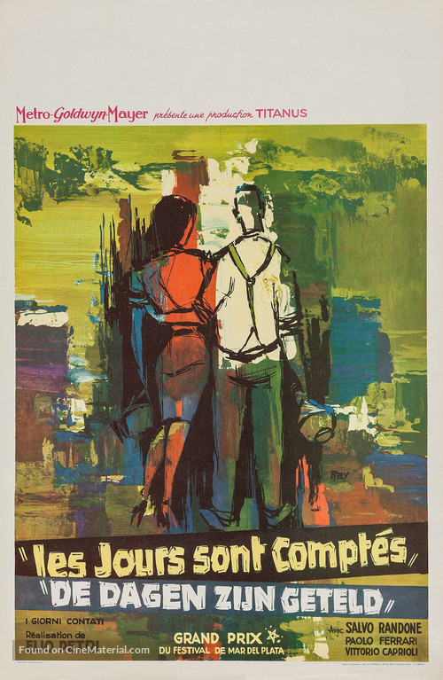 I giorni contati - Belgian Movie Poster