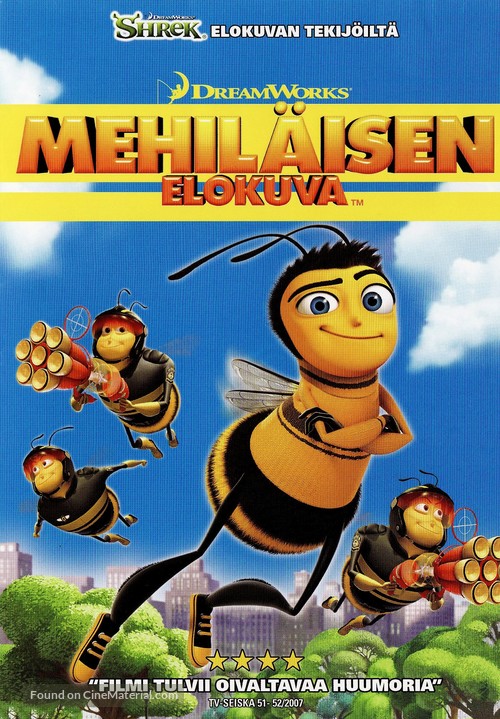 Bee Movie - Finnish Movie Cover