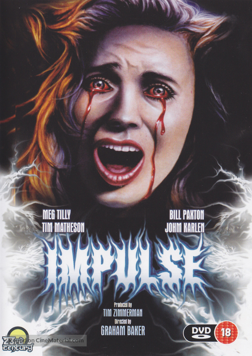 Impulse - British DVD movie cover