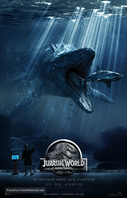 Jurassic World - Chilean Movie Poster