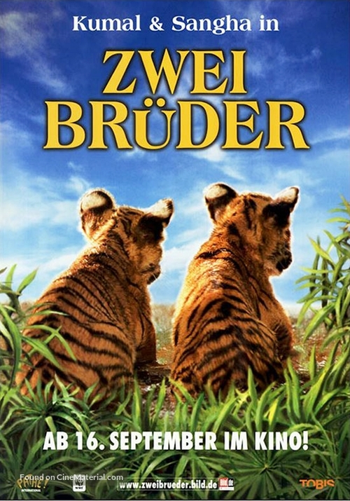 Two Brothers - German Movie Poster